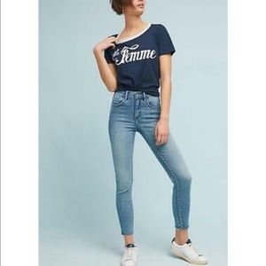 Pilcro by Anthropologie Ultra High Rise Skinny jea